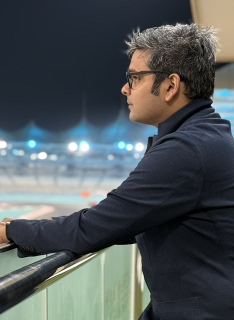 Nikhil Ranjan at Yas Marina Circuit, Abu Dhabi